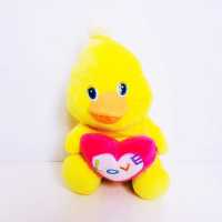 Cute Heart Plush Chick Large 30 cm