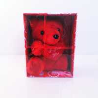 Red Heart Plush Teddy Bear