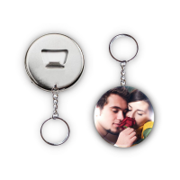 Personalized Photo Keychain Opener Magnet