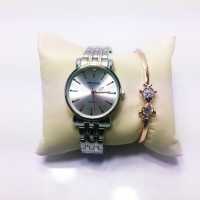 Spectrum Gold Strap Slim Case Women's Wristwatch