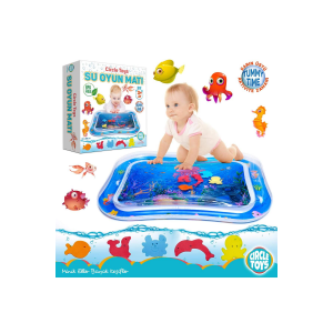 Bebek Su Oyun Matı Tummy Time Karın Üstü Aktivite Zamanı - Ahtapot