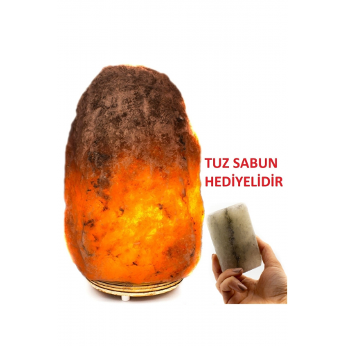 Çankırı Kaya Tuzu Tuz Lambası 3/4 Kg Tuz Kolye Hediyelidir