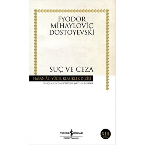 Suç Ve Ceza Ciltsiz- Fyodor Mihailoviç Dostoyevski