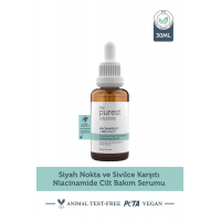 Siyah Nokta Ve Sivilce Karşıtı Niacinamide Cilt Bakım Serumu 30 Ml (niacinamide 5% & Zinc Pca 1%)