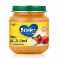 Bebelac Baby Food 125g - Apple-peach