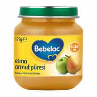 Bebelac Baby Food Apple Pear 125 g