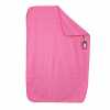 Microfiber Plaj Havlusu 85x130 Cm Pembe