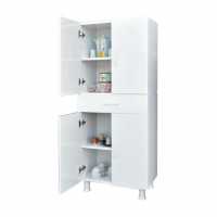 Multi-Purpose Cabinet with 4 Doors and Drawers