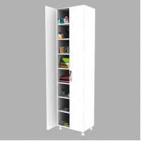 8 Shelf Multi-Purpose Cabinet