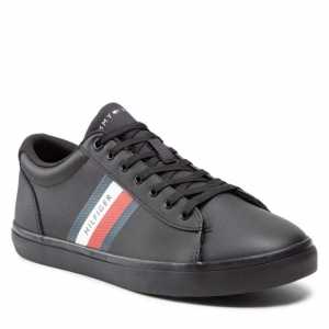 Tommy Hilfiger FM0FM03722-BDS Men's Shoes Black