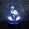 3D Flamingo Gece Lambası