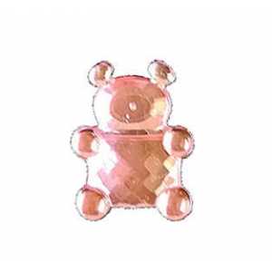 Teddy Bear Mirror Acrylic Pink Pk:500 Kl:100