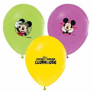 Balloon Print Licensed 12 Inch 4+1 Mickey Mouse Pk:12 Kl:48