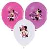 BALON BASKILI LİSANSLI 12 İNC 4+1 MINNIE PK:100 KL:50