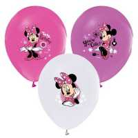 Balloon Printed Licensed 12 Inch 4+1 Minnie Pk:100 Kl:50