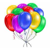 Balloon Non Metallic Printed 10 Inch Mixed Pk:100 Kl:70