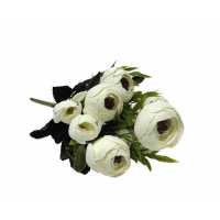 Floral Peonia Hand Bouquet Model Cream P1-240