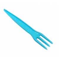 Chips Fork 85Mm Blue Pk:100 Kl:100