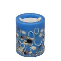 Denizli Shell Cylinder Candle