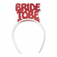 Evadan Silvery Bride To Be Crown Red Color