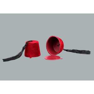 Fes Box Flock Coating Claret Red P10-500