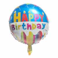 Foil Balloon Happy Birthday Pk:1 Kl:200