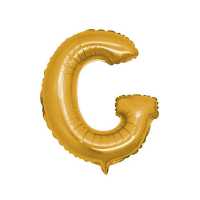 Foil Balloon Letter G Gold 40 Inch P1-200