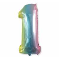 Foil Balloon Figure 1 40 Inch Color P1-200