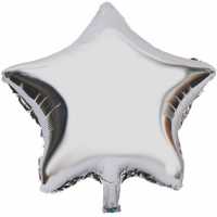 Foil Balloon Star Model Silver 18Inc Pk:1 Kl:400