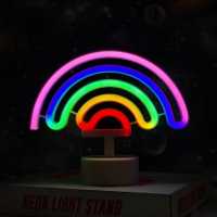 Rainbow Neon Night Light