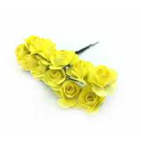 Rose Paper Medium Yellow P144-100