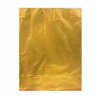 Gift Package Metallized Adhesive Medium 17X25Cm Gold Pk:100 Kl:50