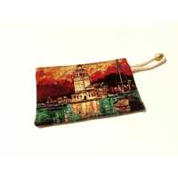 Istanbul Patterned Woven Wallet 72 Rope