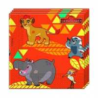 Paper Napkins Lion Guard 33X33 Cm Pk:20 Kl:30