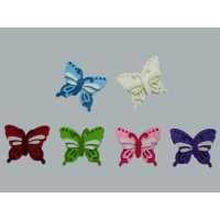 Felt Butterfly White P50-100