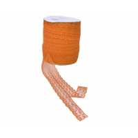 Ribbon Double Lace 2-Layer Salmon 100Yrd.P1-50