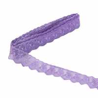 Ribbon Lace 4Cm Lilac Pk10Yard-240