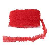 Ribbon Lace Red 4.2Cm P20Yard-100