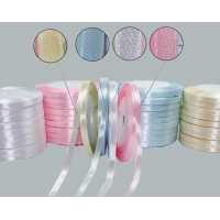 Ribbon Satin White 1Cm 250Yard-60