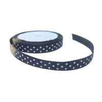 Ribbon Satin Points Black 1Cm 100Mt.P1-60