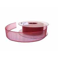 Ribbon Chiffon 4 Cm Red P20M-40