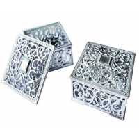 Box Square Silver 8*8 Cm Pk:10 Kl:280