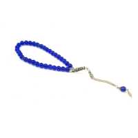 Dark Blue Stone Natural Stone Rosary