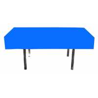 Table Clothing Plain Patterned Blue 137X183Cm P10-150