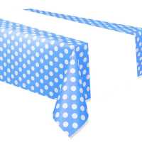 Table Cover With Points 137X183 Cm Blue Pk:1 Kl:200