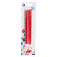 Candle Pastel 15 Cm Red Pk:10 Kl:450