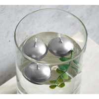 Mum Tealight Floating Candle Silver Pk:20 Kl:72