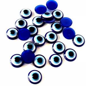 Evil Bead Acrylic 10 Mm Navy Blue Pk:1000 Kl:100