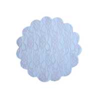 Organze Lace Patterned Cream 22Cm P100-100