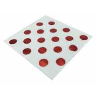 Napkin White Red Points 33X33Cm Pk:16 Kl:24